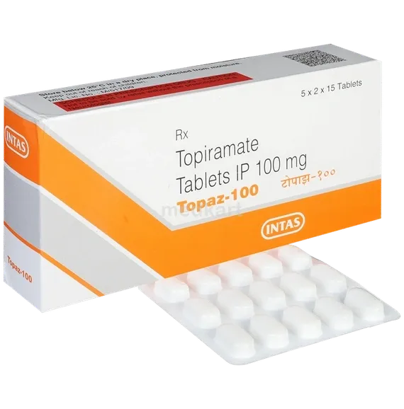 topaz 100mg tablet 15's